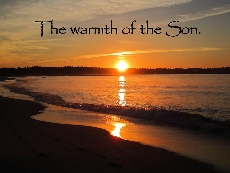 Sunset Photograph - The Warmth of the Son by Patricia Urato