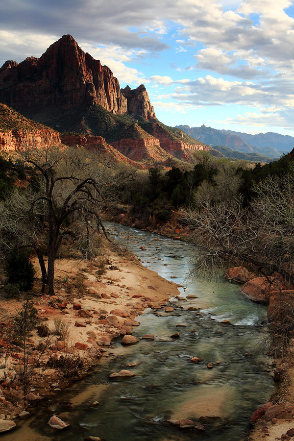 The Watchman at Sunset Photograph by Eric Foltz