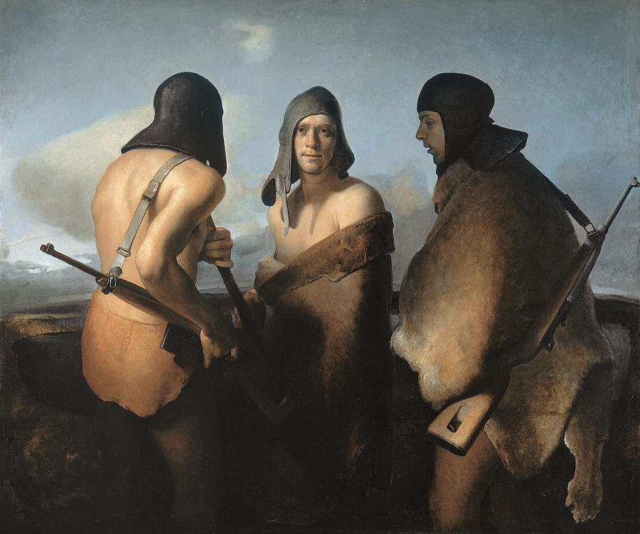 The Water Protectors Painting by Odd Nerdrum
