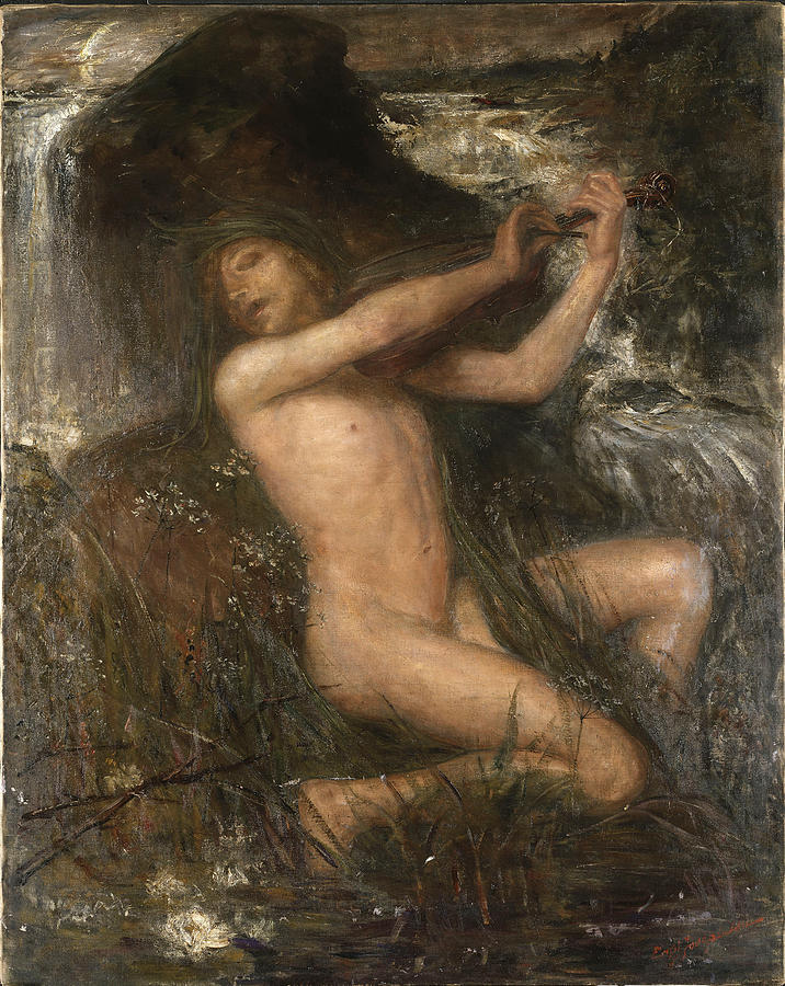 The Water Sprite Painting by Ernst Josephson
