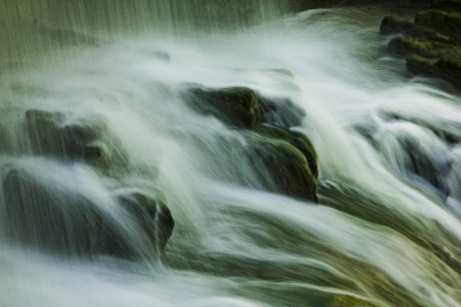 The Waterfall Photograph by John Stuart Webbstock