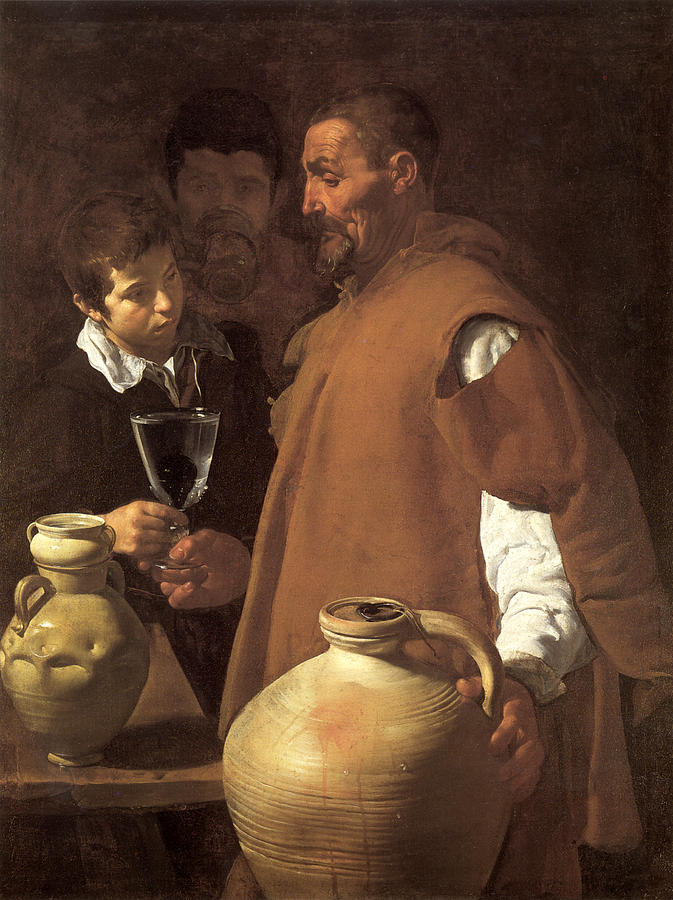 The Waterseller of Seville Painting by Diego Velazquez