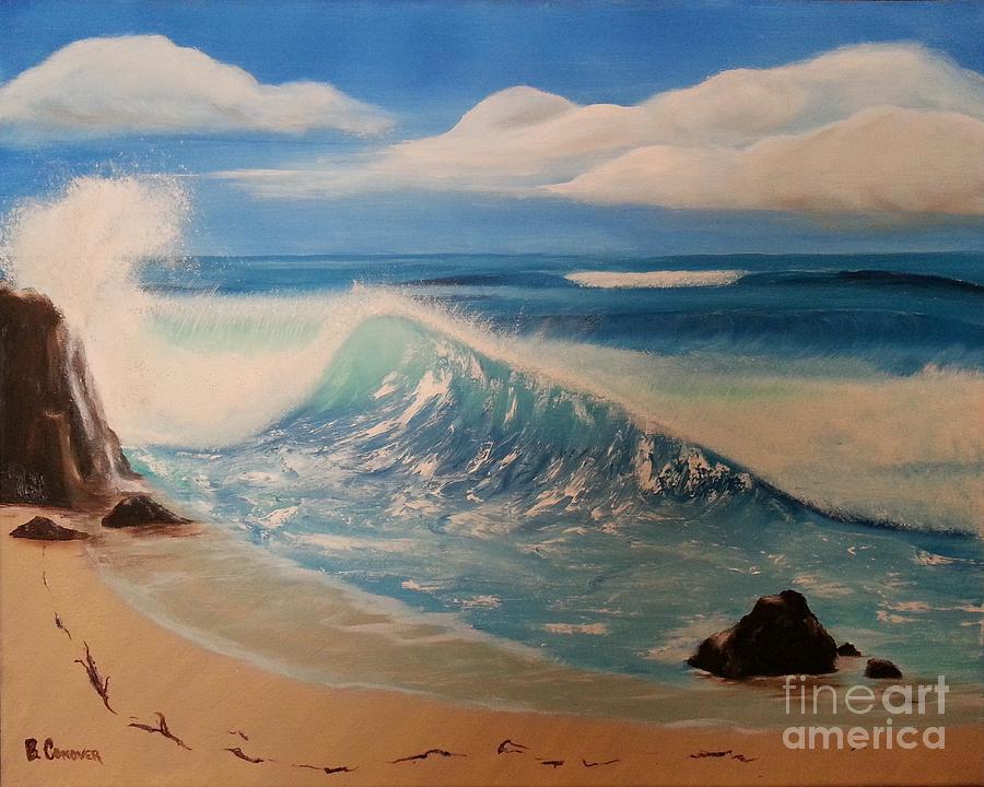 The Wave Painting by Bev Conover