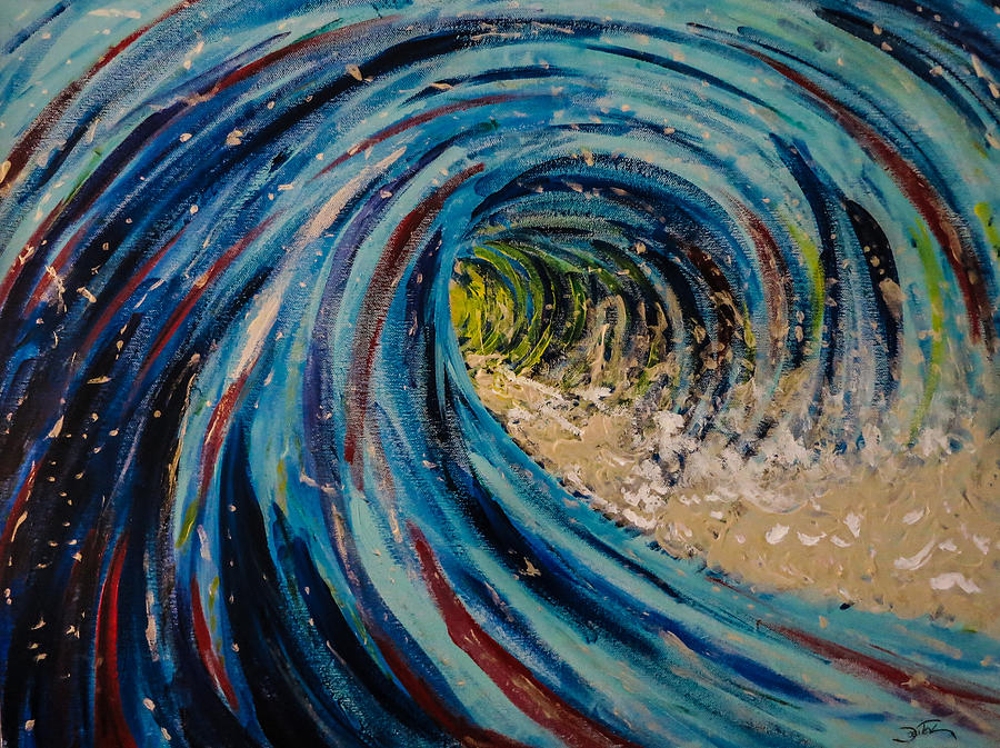 The Wave Painting by Joel Tesch