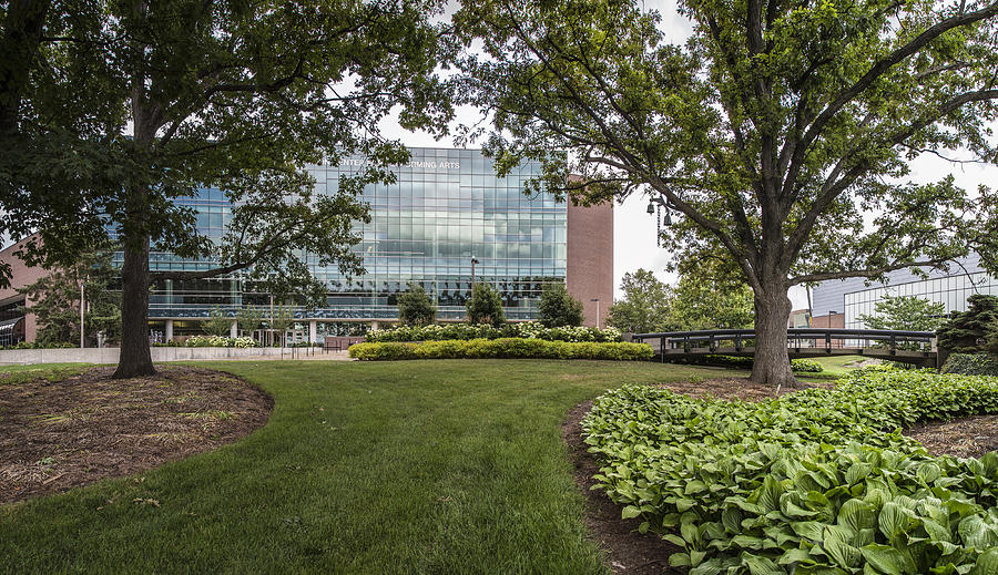 The Wharton Center at Michigan State University Photograph by John McGraw