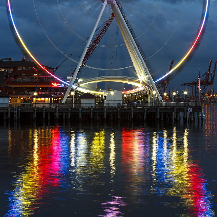 The Wheel Photograph by Tony Locke