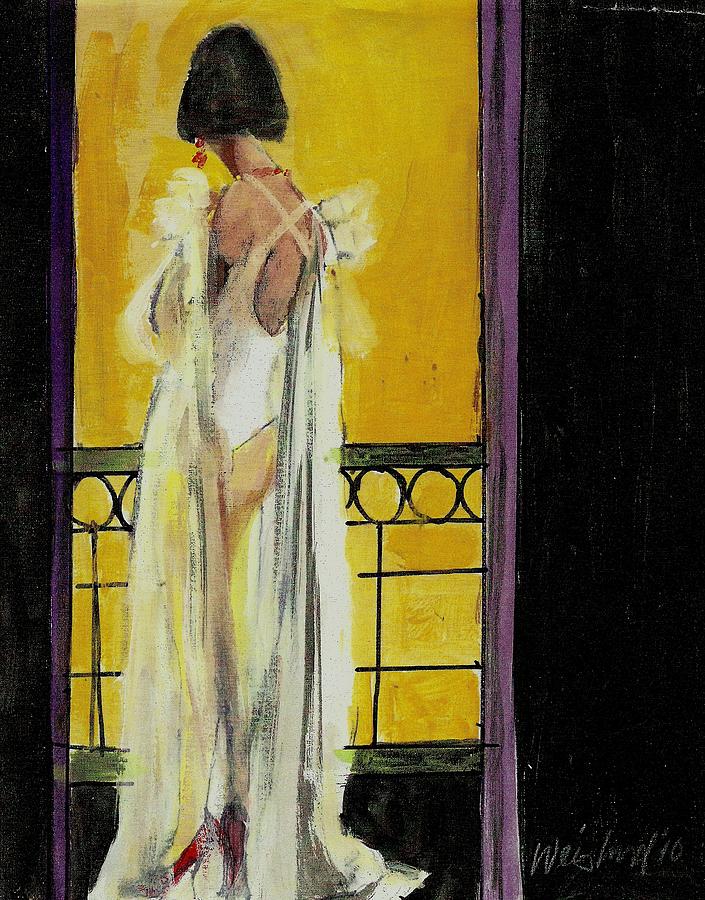 The White Gown Painting