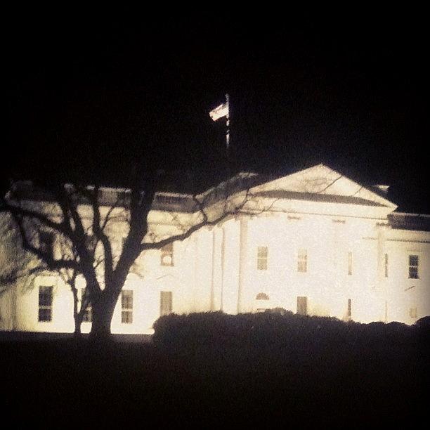 Usa Photograph - The White House . #america #obama #usa by Chase Alexander