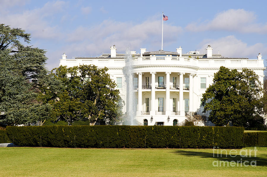 The White House  Photograph by Mary Jane Armstrong