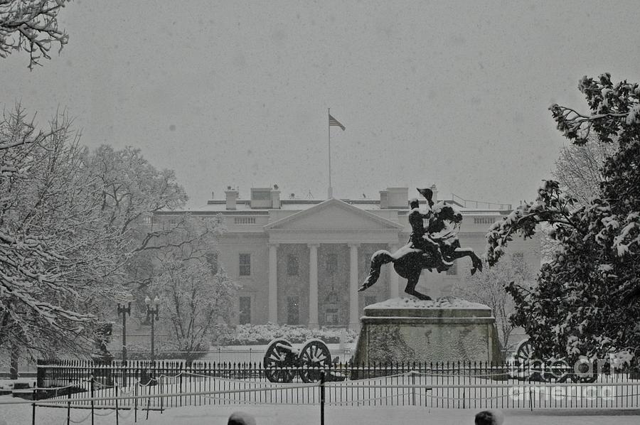 The White House Photograph by Tracy Rice Frame Of Mind