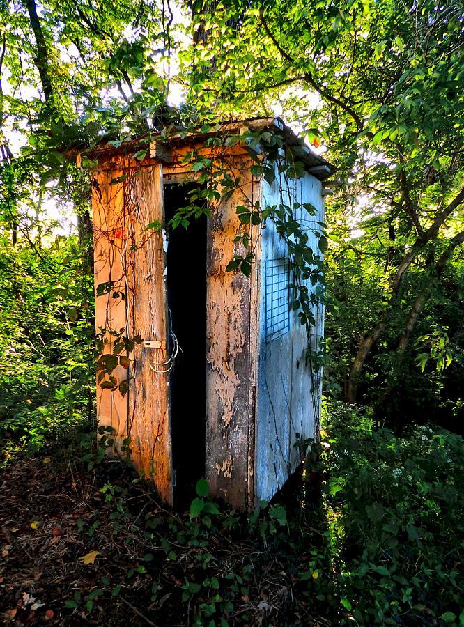 Outhouses Photograph - The White River Privy Council by Julie Dant