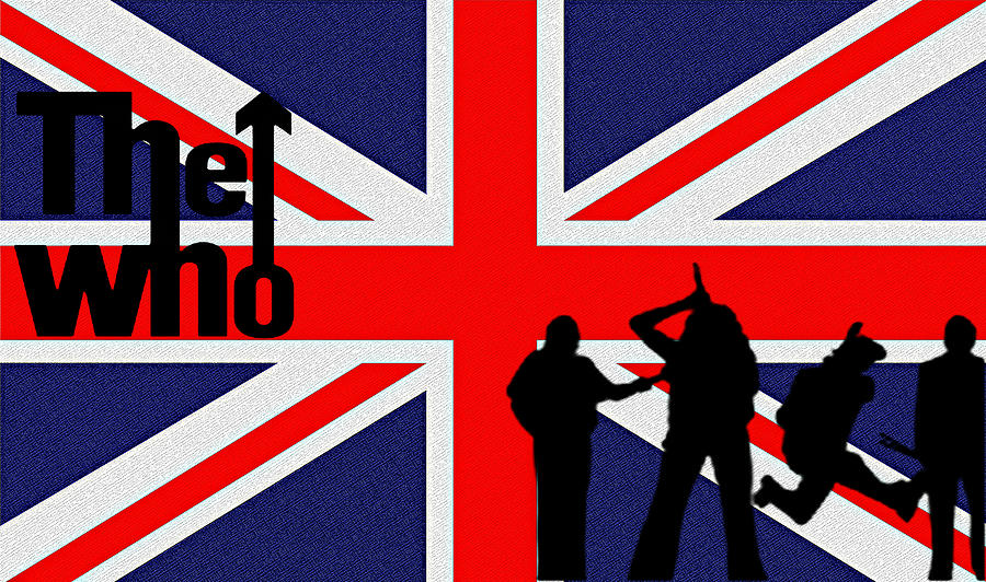 Rock And Roll Digital Art - The Who by Bill Cannon