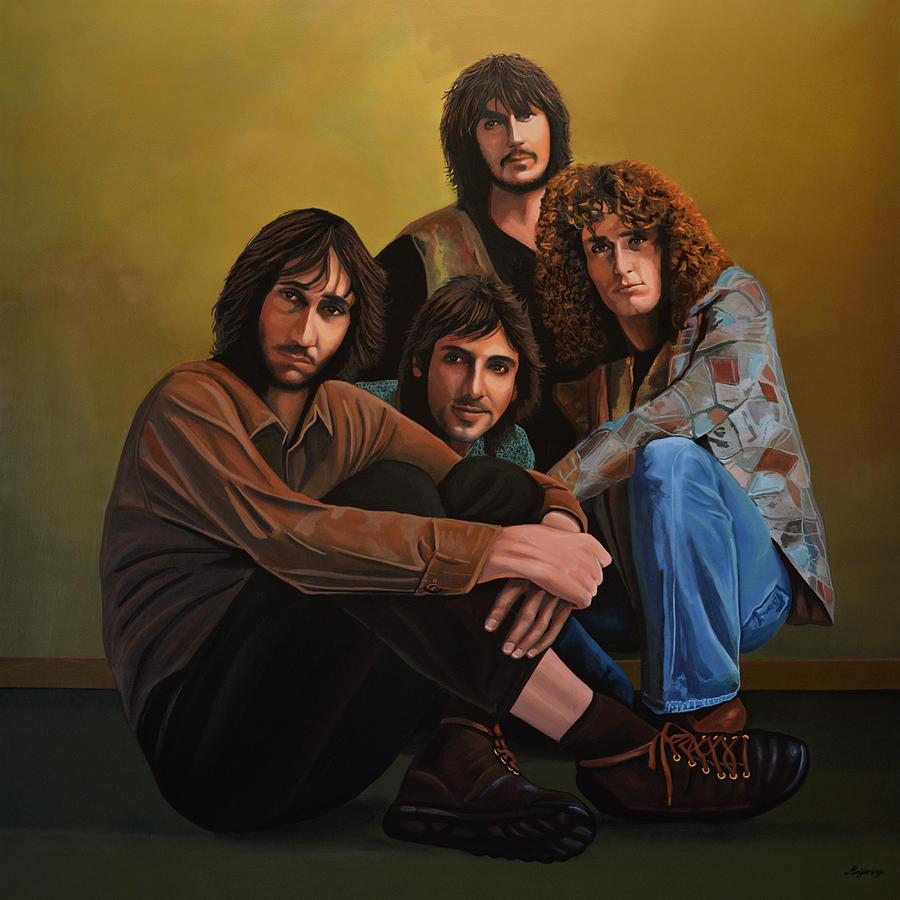 The Who Painting - The Who by Paul Meijering