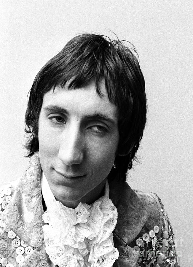 The Who Photograph - The Who Pete Townshend 1967 by Chris Walter