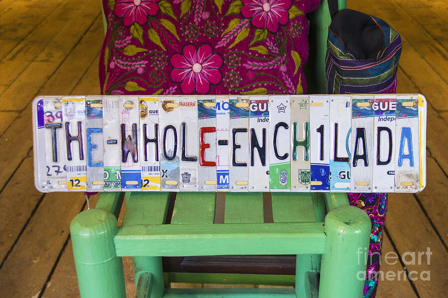 The Whole Enchilada Photograph by Priscilla Burgers