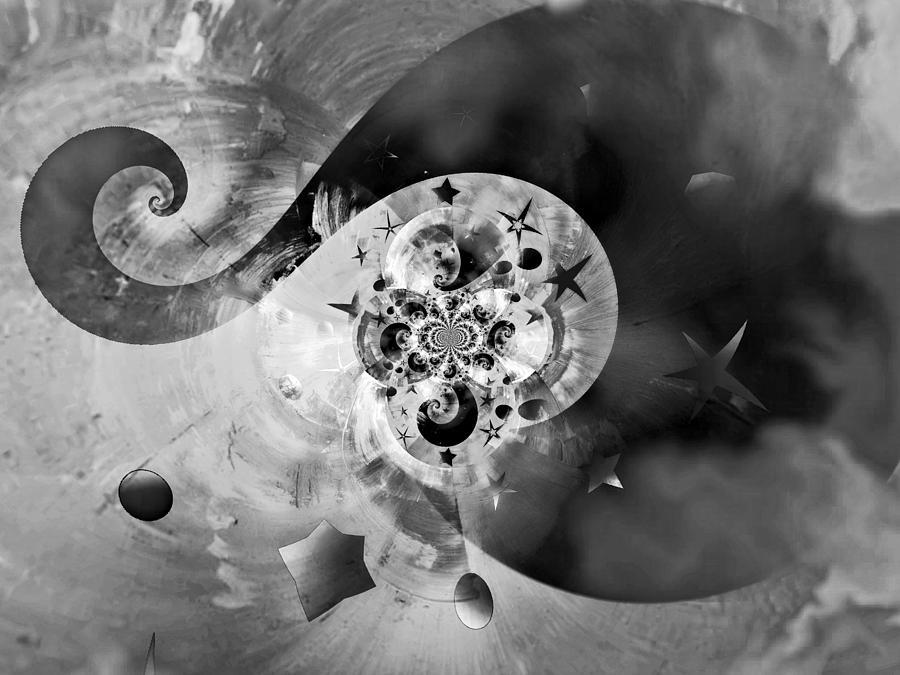 Abstract Digital Art - The Whole Shebang VI by Aurelio Zucco