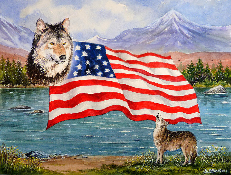 The Wildlife Freedom collection 1 Painting by Andrew Read