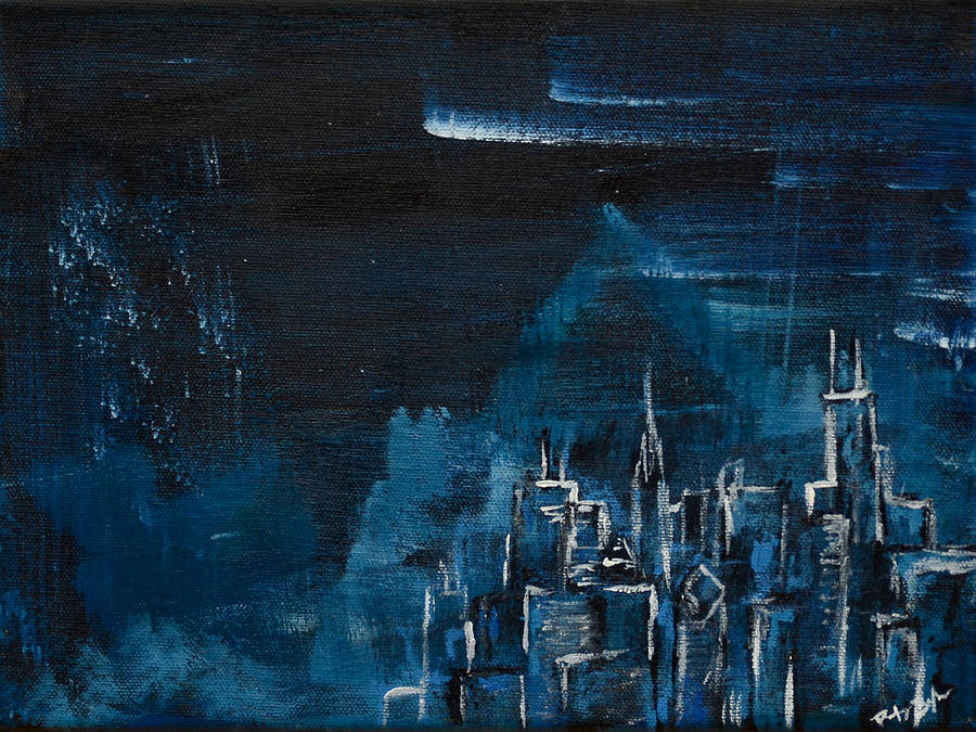 The Windy City Painting by Rafay Zafer