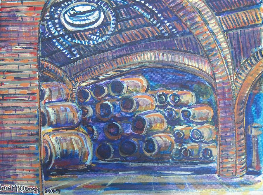 The Wine Cellar Painting by Mitchell McClenney Fine Art America