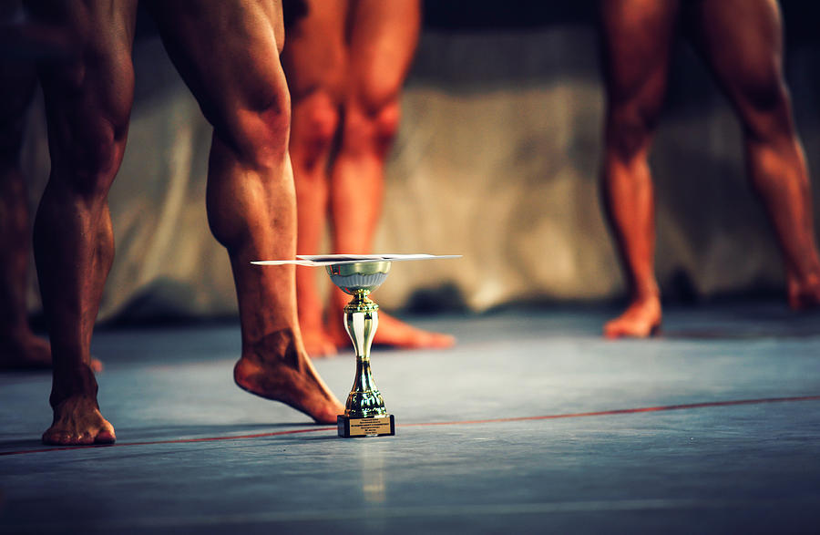 The Winner. Bodybuilding Photograph by Jenny Rainbow