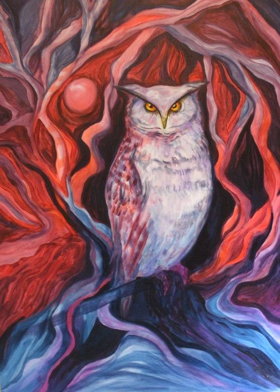 The Wise One Painting by Carolyn LeGrand