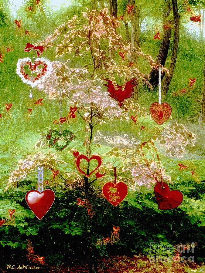 The Wishing Tree Painting by RC DeWinter