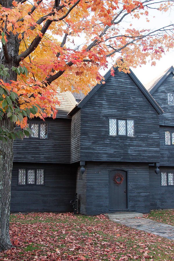 The Witch house of Salem Photograph by Jeff Folger