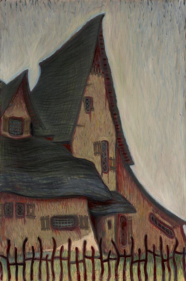 The  Witches House  Painting by John Reynolds