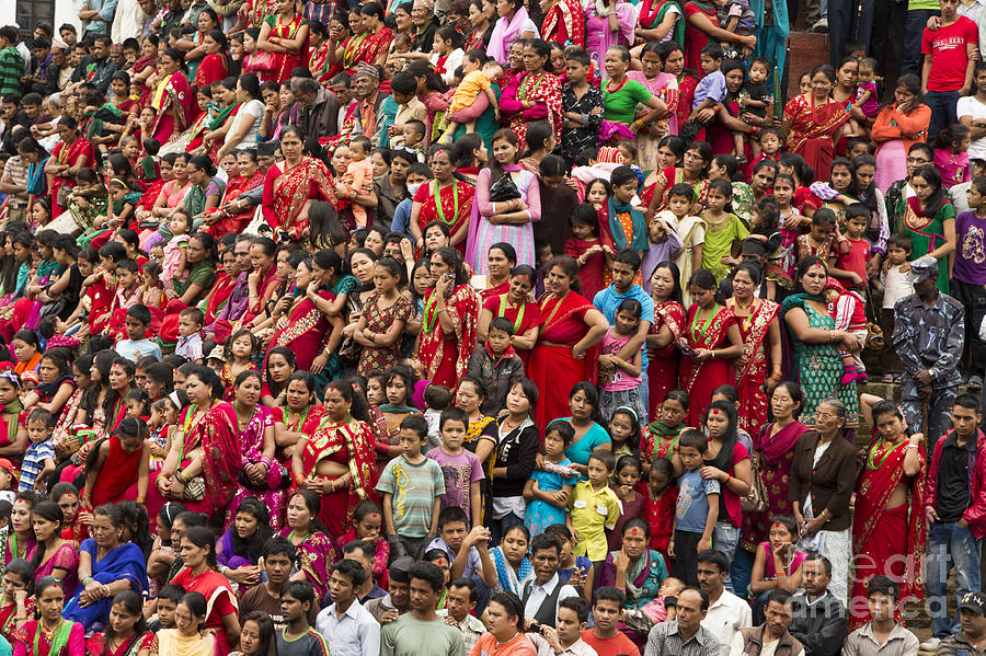 The women of Kathmandu Photograph by Didier Marti
