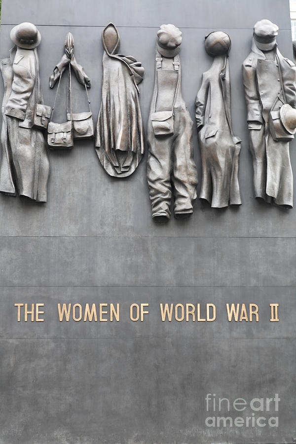 London Photograph - The Women of World War Two memorial in Whitehall London England by Robert Preston