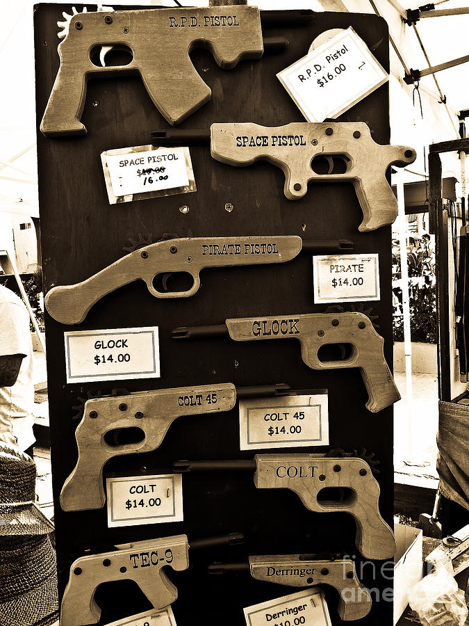 The Wooden Gun Business Photograph