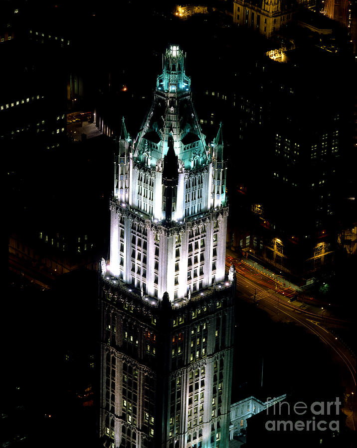 The Woolworth Building Photograph by Rafael Macia