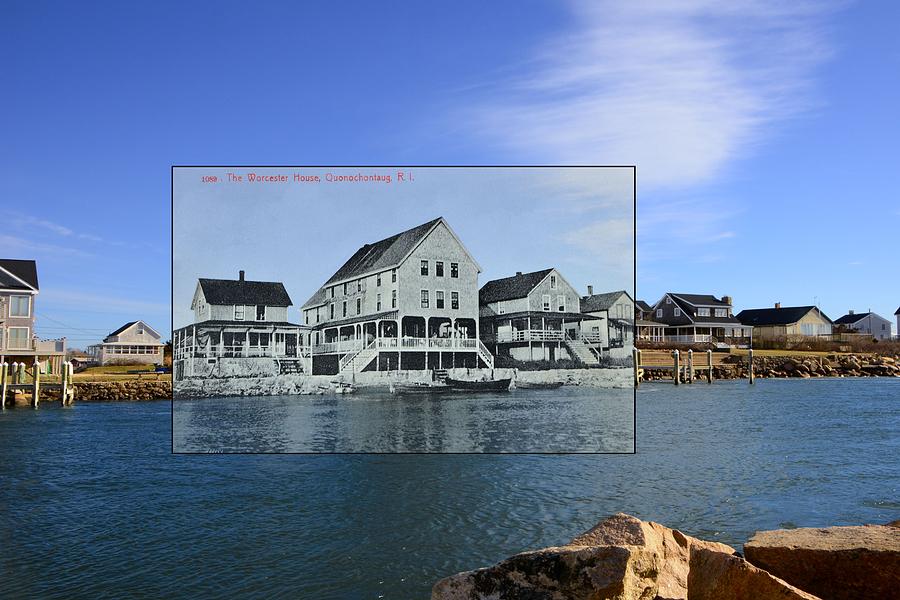 The Worcester House At Quonochontaug Rhode Island Photograph by Jeff Hayden