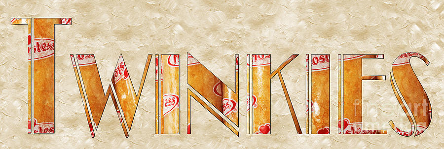 The Word Is Twinkies Photograph by Andee Design