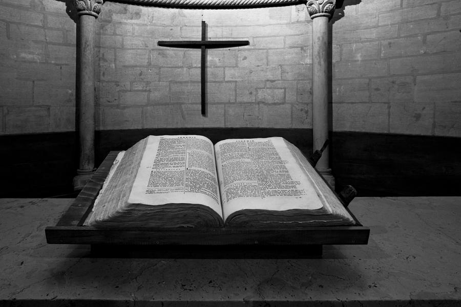 The word of God Photograph by Charles Lupica