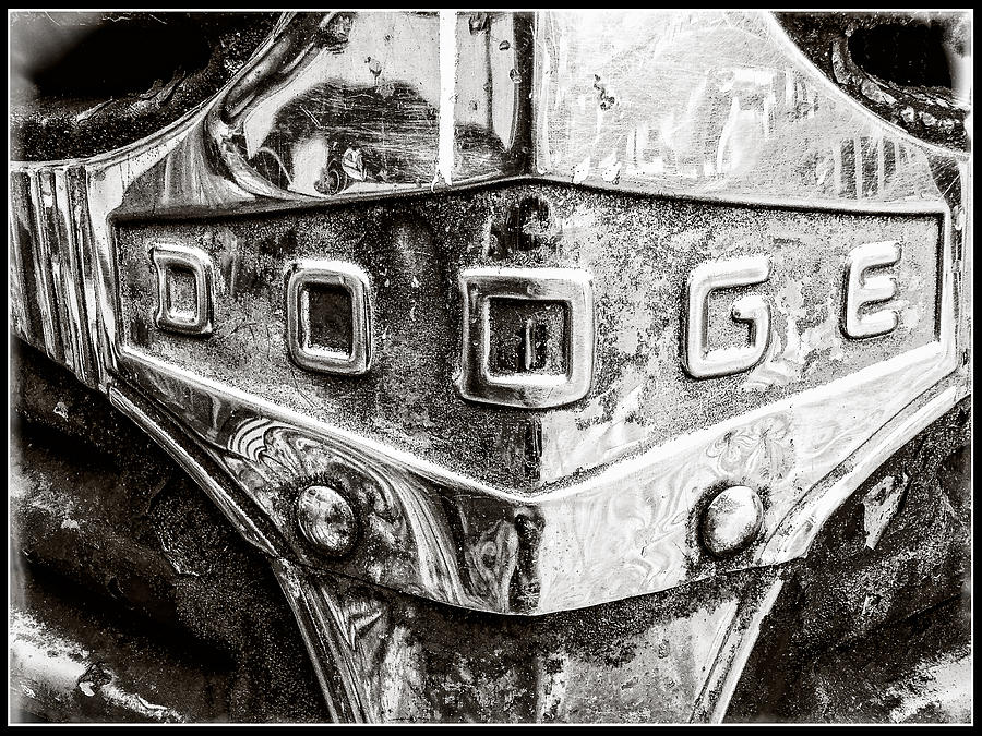 1940 Dodge Grill Photograph by Roxy Hurtubise