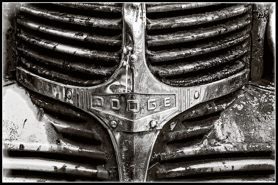Vintage Dodge Truck Front End Photograph by Roxy Hurtubise