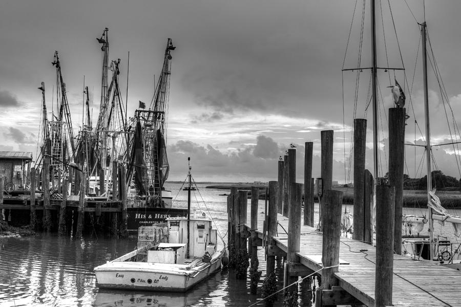 The Working Boats Photograph by Walt  Baker