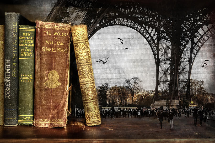 The Works Under the Eiffel Tower Photograph by Evie Carrier