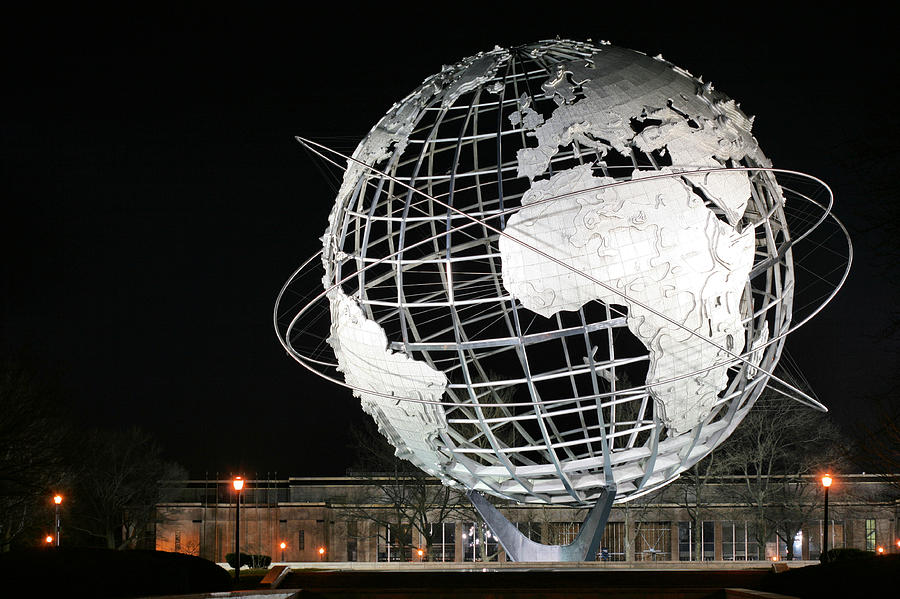 Globe Photograph - The World at Night  by JC Findley