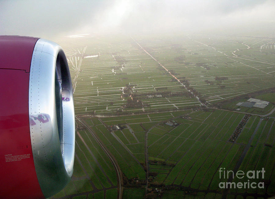 Transportation Photograph - The world from above. Holland by Ausra Huntington nee Paulauskaite