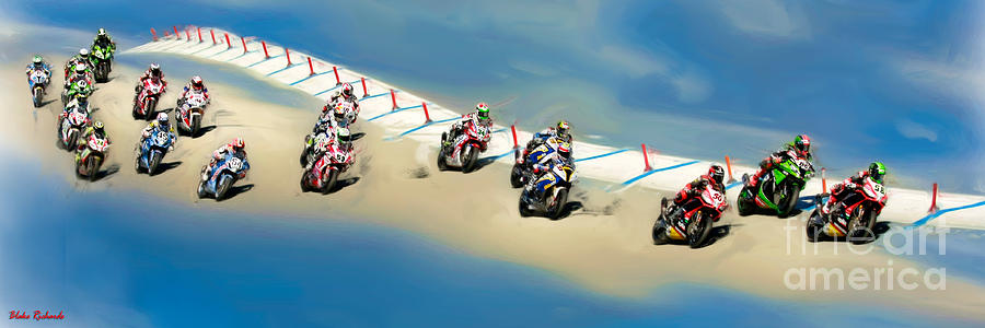 The World Super Bike Grid Photograph by Blake Richards | Fine Art America