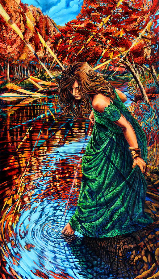 The World Unseen Painting by Greg Skrtic