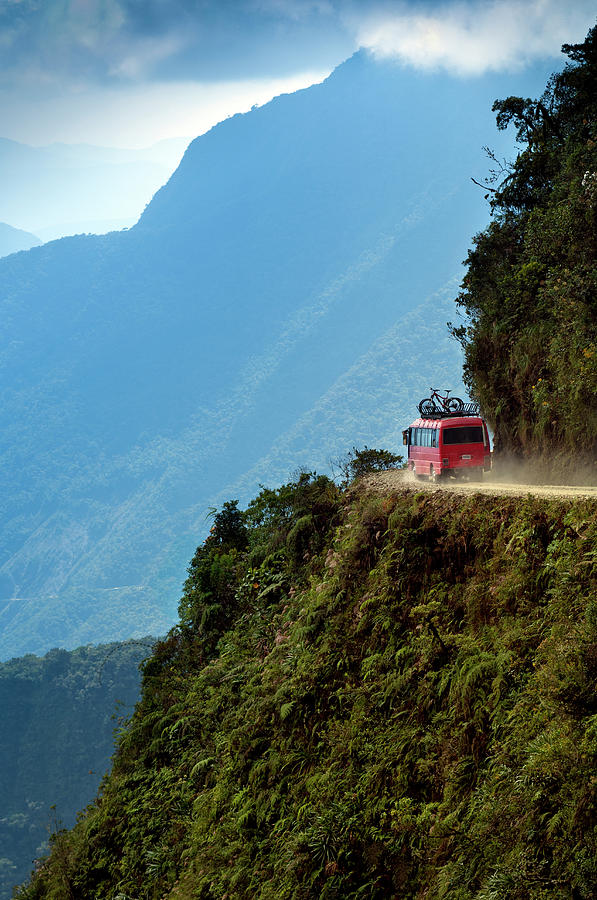 The Worlds Most Dangerous Road, Bolivia Photograph by John Coletti