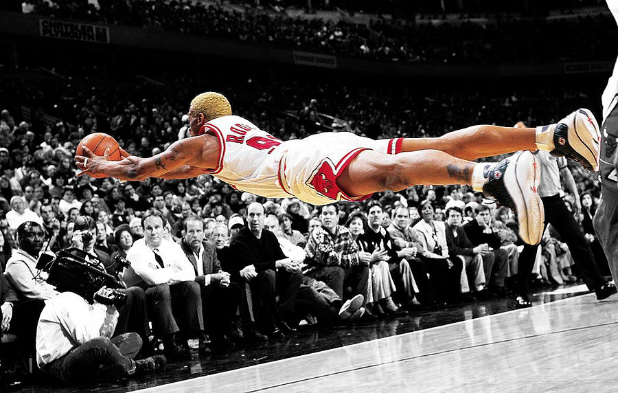 dennis rodman shoes the worm