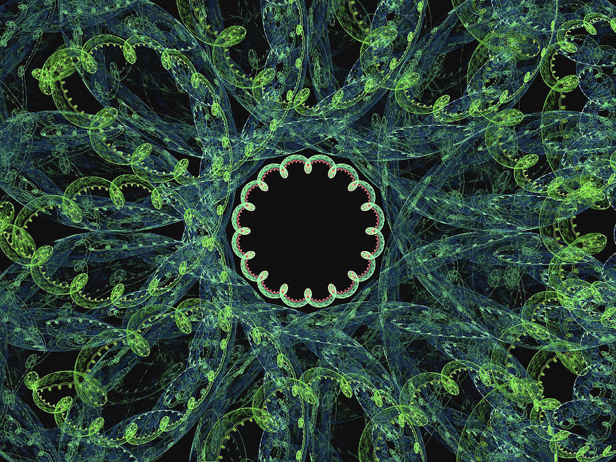 The Worm Hole Digital Art by Richard J Cassato