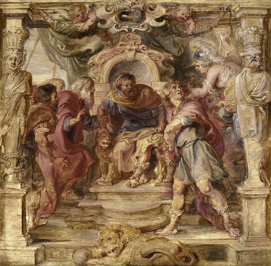 Peter Paul Rubens Painting - The Wrath of Achilles by Peter Paul Rubens