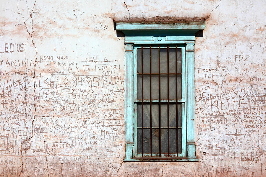 The Writing on the Wall Photograph by James Brunker