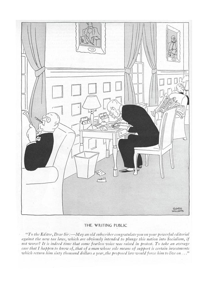 The Writing Public
To The Editor Drawing by Gluyas Williams