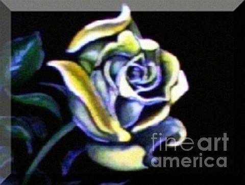 Rose Mixed Media - The Yellow Rose  by Stephan  Rowland